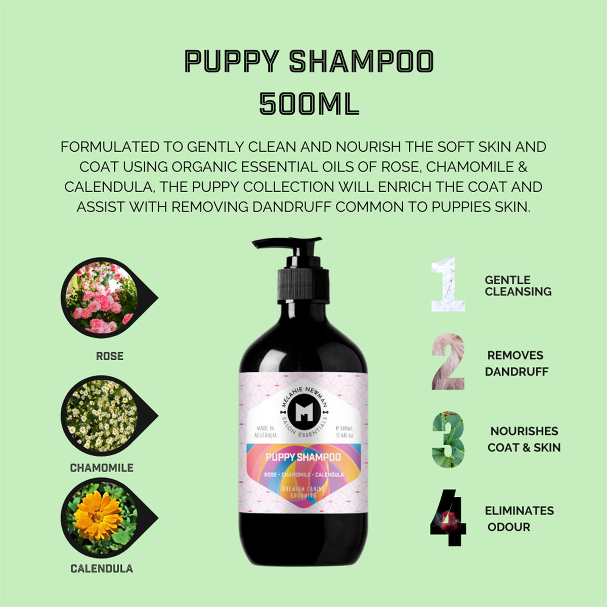 Melanie Newman Puppy Shampoo (500ml)