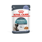 Royal Canin Adult Hairball Care Wet Cat Food Pouches in Jelly 12 x 85g