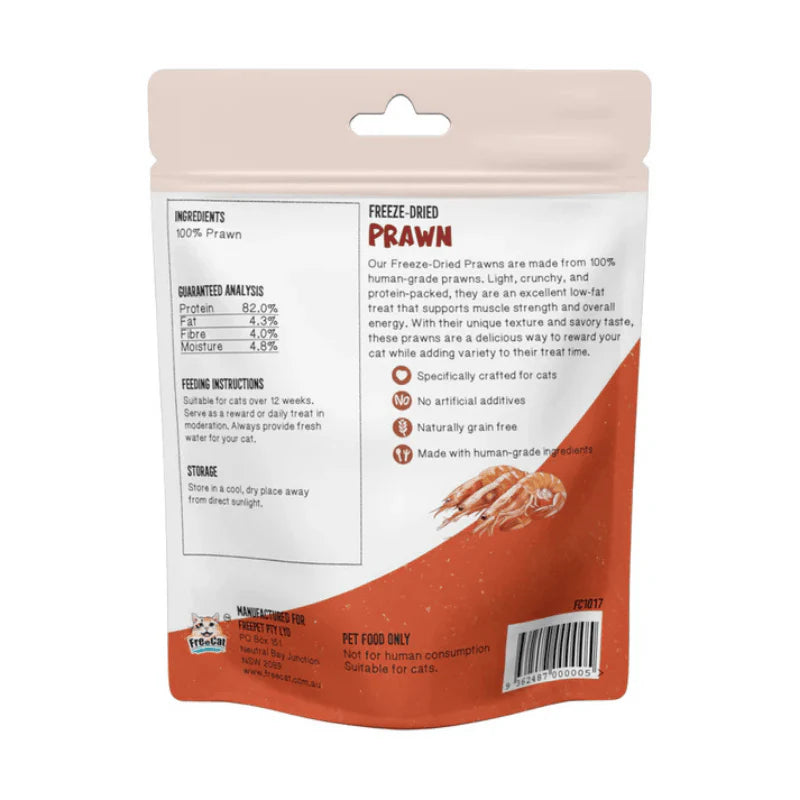 Freecat Freeze Dried Prawn Cat Treats 30g