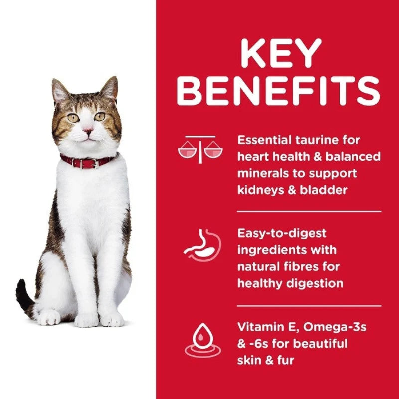 Hills Science Diet Feline Mature Adult 7+ Dry Cat Food 3kg