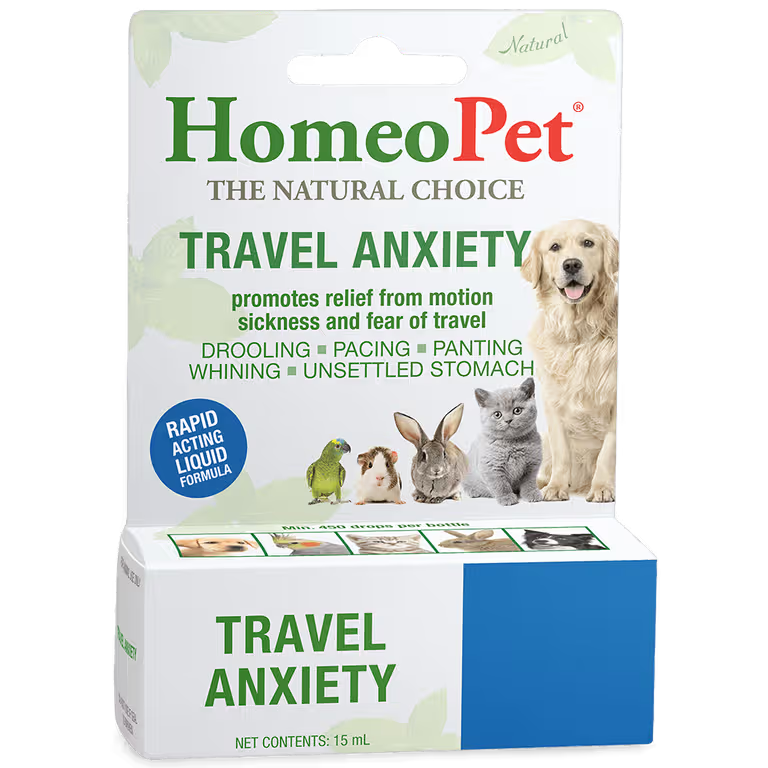 HomeoPet Travel Anxiety