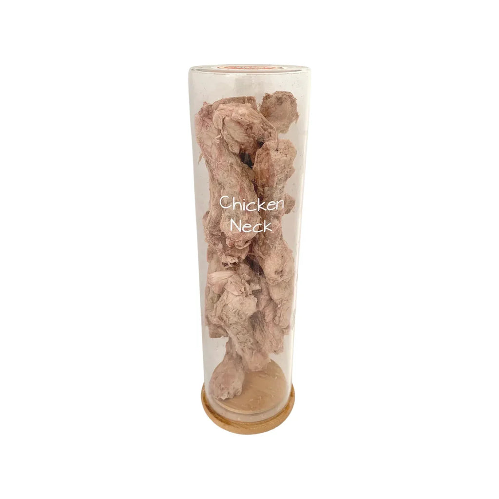 Freezy Paws Freeze Dried Dogs and Cats Treats Chicken Neck 100g