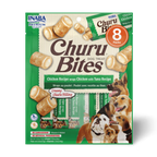 INABA DOG CHURU BITES CHICKEN WRAPS WITH TUNA 96G 6PK