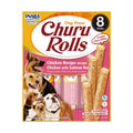 Inaba Churu Bites Chicken Recipe Wrap Chicken w/ Salmon Dog Treat 8x12g