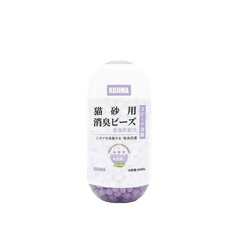 KOJIMA Cat Litter Deodorizing Beads 450ml Sweet Berry Scent