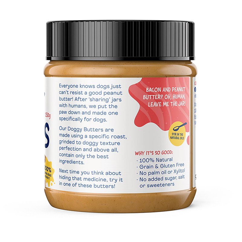 Doggylicious DOGGY BUTTER Barkin Bacon 250g