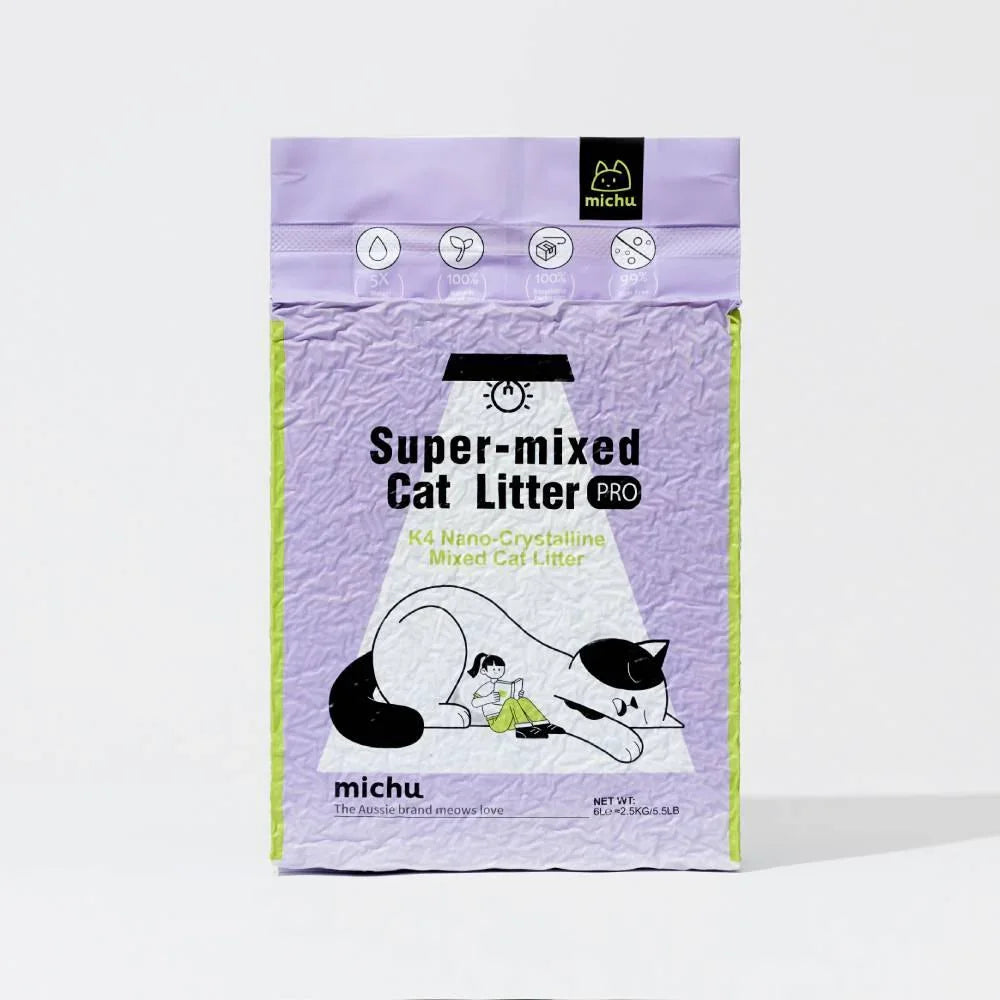 Michu 10 In Premium Mixed Tofu Cat Litter 2.5kg