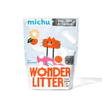 Michu Wonder Litter Plant-Based & Auto-Box Friendly Cat Litter 2.5kg/6L (lemon scented)