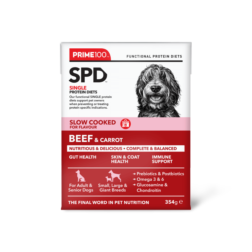 Prime100 SPD SLOW COOKED BEEF & CARROT 354G