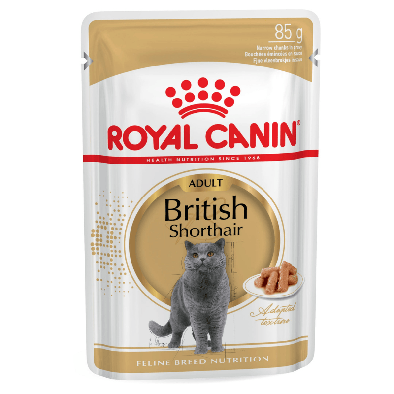 Royal Canin British Shorthair Cat Wet Food 12 x 85g
