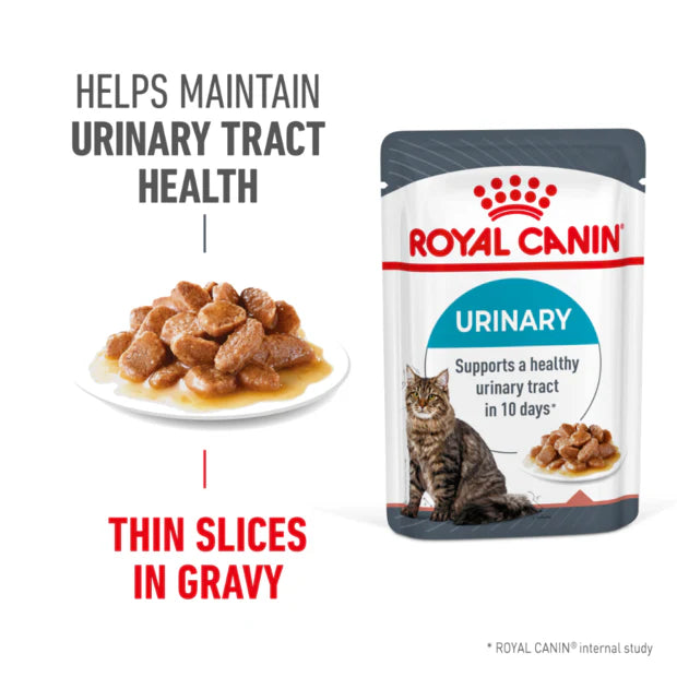Royal Canin Urinary Care in Gravy Cat Wet Food 12 x 85g