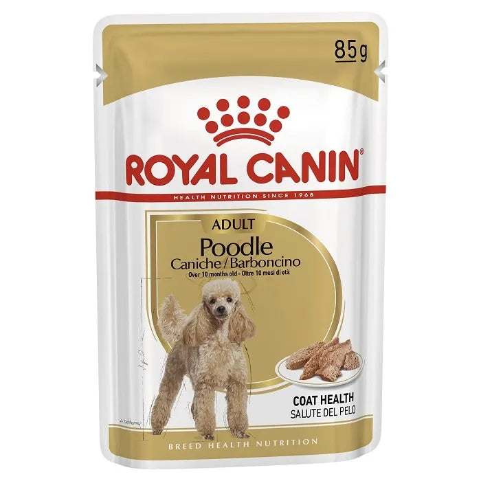 ROYAL CANIN Poodle Breed Adult Wet Dog Food Loaf Pouches