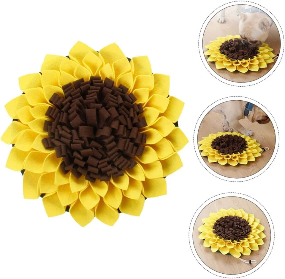 Pawpular sunflower sunffle mat