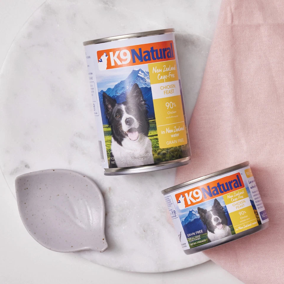 K9 NATURAL NZ CHICKEN FEAST 170G 12PK