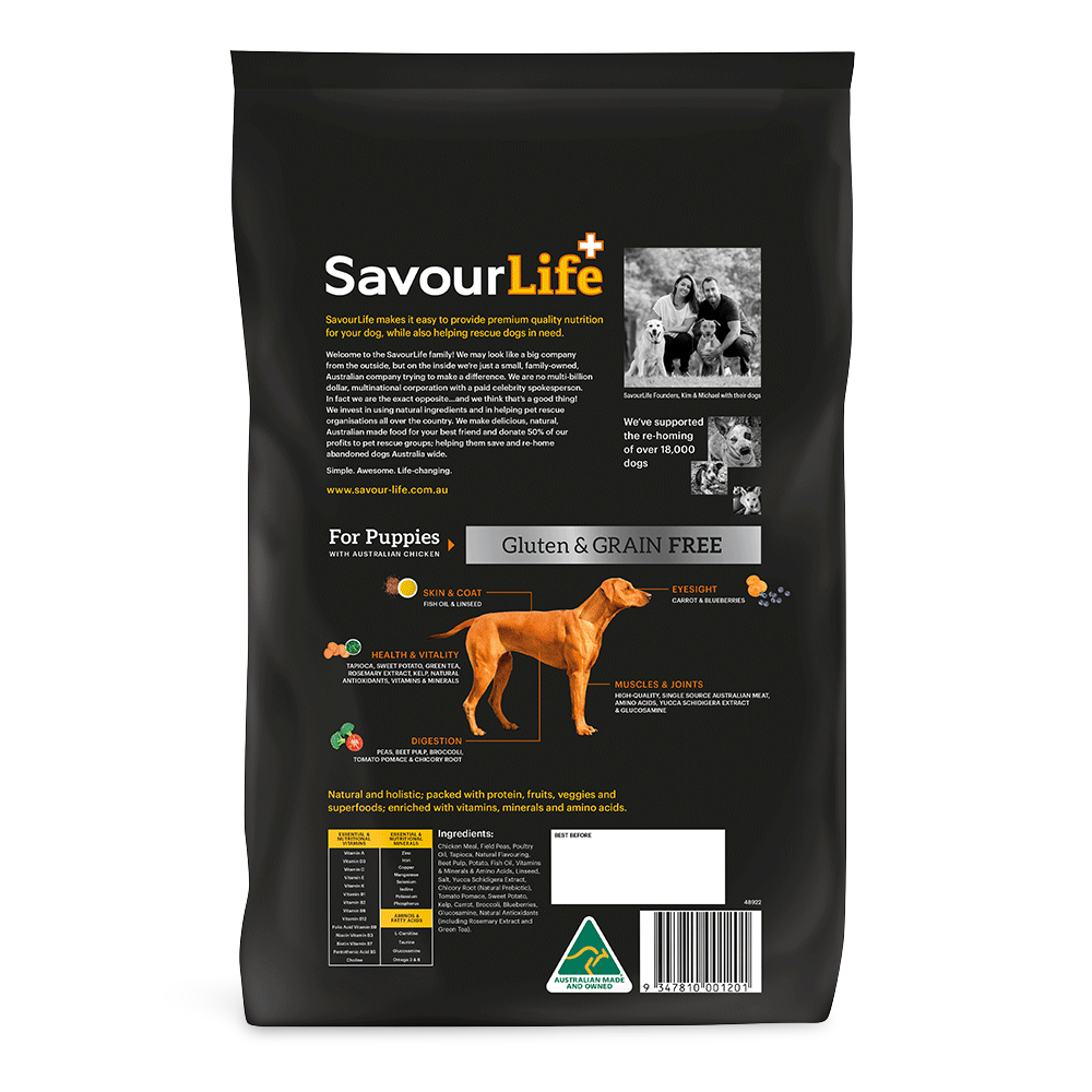 SavourLife Grain Free Puppy Chicken 2.5kg