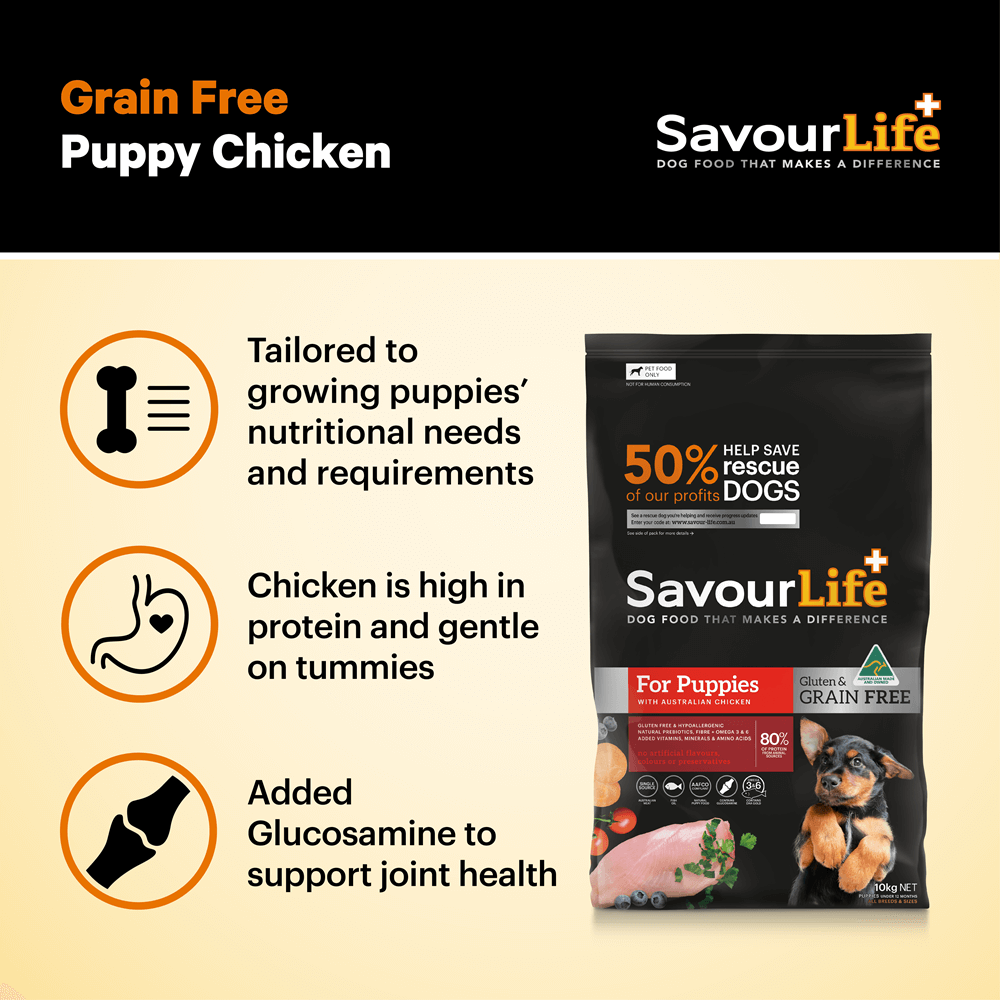 SavourLife Grain Free Puppy Chicken 2.5kg