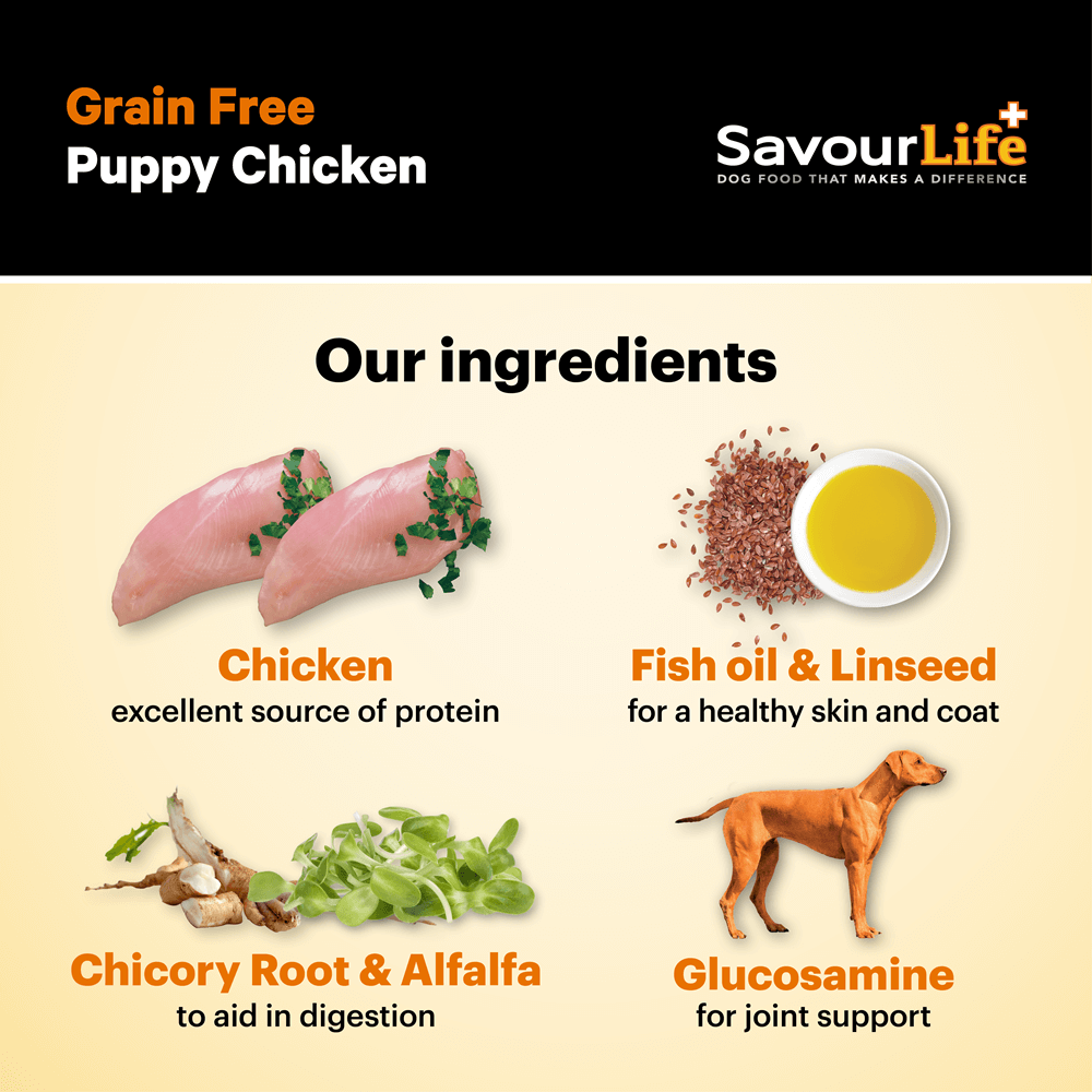 SavourLife Grain Free Puppy Chicken 2.5kg