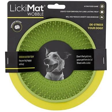 LICKIMAT DOG WOBBLE GREEN