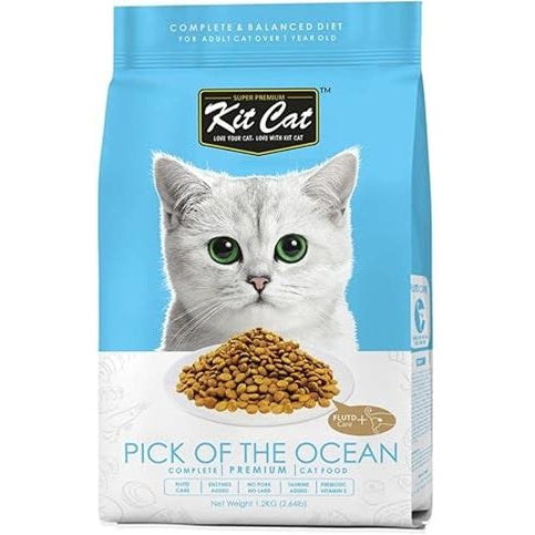 Kit Cat Natural Premium Pick of the Ocean Urinary Care Cat Dry Food 1.2kg