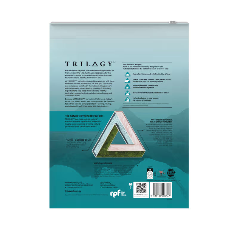 TRILOGY Adult Australian Barramundi & Freeze Dried Lamb Dry Cat Food