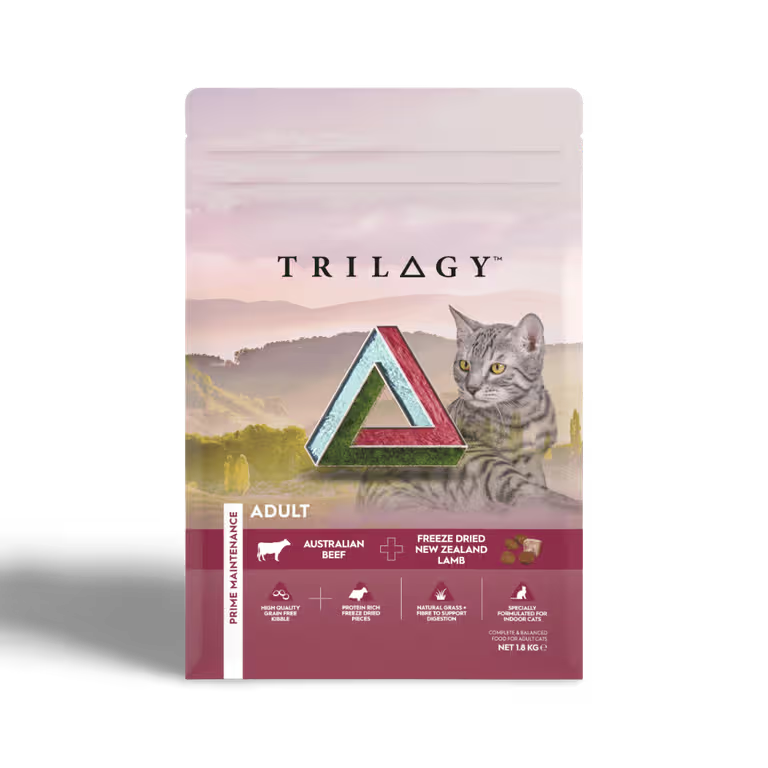 TRILOGY Adult Australian Beef & Freeze Dried Lamb Dry Cat Food
