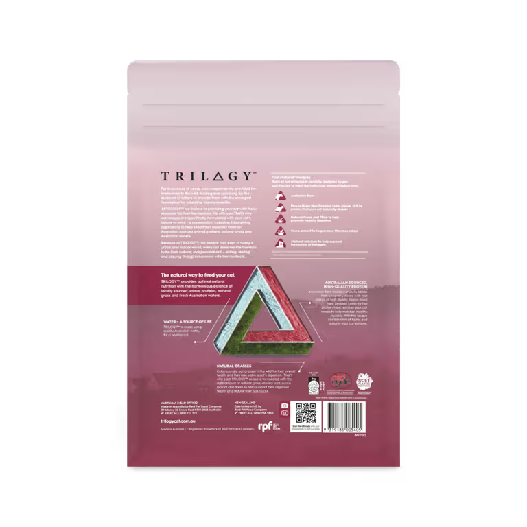 TRILOGY Adult Australian Beef & Freeze Dried Lamb Dry Cat Food