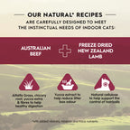 TRILOGY Adult Australian Beef & Freeze Dried Lamb Dry Cat Food