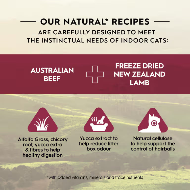 TRILOGY Adult Australian Beef & Freeze Dried Lamb Dry Cat Food