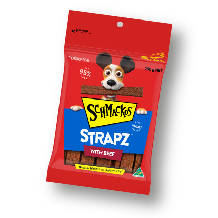 Schmackos Strapz with Beef 200g