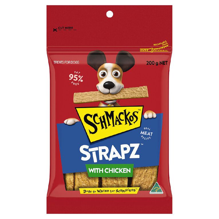 Schmackos Strapz with Chicken 200g