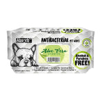 Absorb Plus Dog Wipes Aloe Vera 80 Sheets