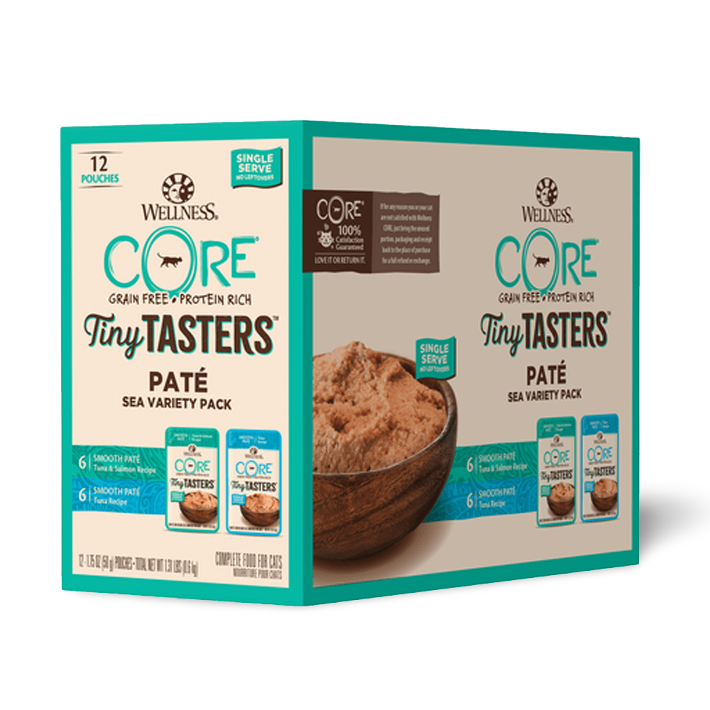 Wellness  CORE Tiny Tasters Seafood Variety Pack Adult Wet Cat Food Pouch