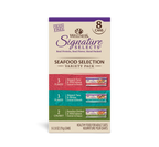 Wellness  Signature Selects Seafood Variety Pack Adult Wet Cat Food Pouch 8 X 79G
